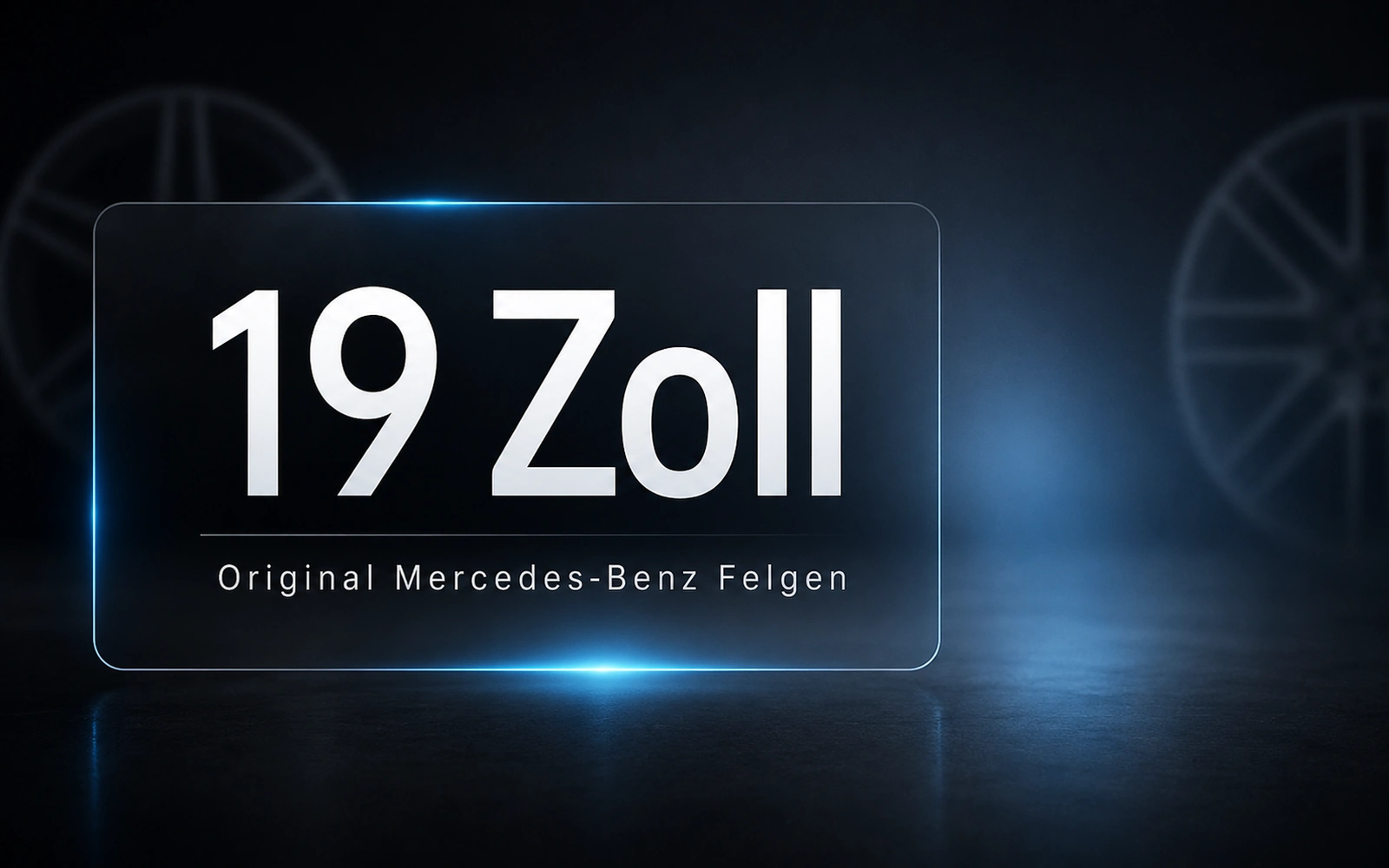 Elegante 19 Zoll Original Mercedes-Benz Felgen für verschiedene Modelle