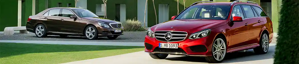 Mercedes Benz E-Klasse Baureihe 213 mit Original Winterrädern