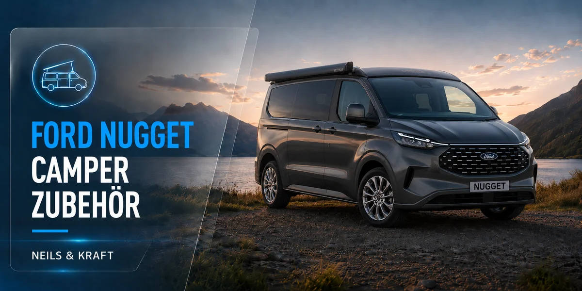 Ford Nugget Camper Zubehör für Camping, Reisen und Fahrzeugausstattung bei Neils & Kraft