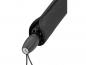Preview: Kompakter Doppelautomatik-Taschenschirm in Schwarz - Zuverlässiger Schutz für jede Wetterlage