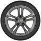Preview: A/B/CLA-Klasse Sommerkomplettrad 5-Doppelspeichen-Rad Grau Himalaya Matt 205/55 R17 Q440241510010