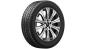 Preview: EQA Winterkomplettrad 10-Speichen-Rad Schwarz Glanzgedreht 215/60 R18 102T XL WinterContact TS 850 P MOE Baureihe 243 Q44056111006A