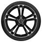 Preview: B-Klasse Baureihe 247 Sommerkomplettrad 5-Doppelspeichen-Rad Felgenhorn Schwarz 225/45 R18 Q440243110040