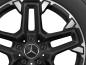 Preview: AMG Kreuzspeichen-Leichtmetallfelge in 20 Zoll, schwarz matt, passend für Mercedes-Benz G-Klasse BR463, Vorder- und Hinterachse, Artikelnummer A46340137007X71 Preview: AMG Kreuzspeichen-Leichtmetallfelge in 20 Zoll, schwarz matt, passend für Mercedes-Benz G-Klasse BR463, Vorder- und Hinterachse, Artikelnummer A46340137007X71