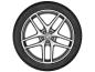Preview: GLC-Klasse Winterrad AMG 5-Doppelspeichen Glanzgedreht 235/55 R19 101H Pirelli Scorpion Winter MOE Q440561710040/50