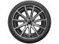 Preview: AMG Vielspeichen-Rad Schwarz Glanzgedreht 265/40 R21 105H XL Goodyear UltraGrip Performance + MO