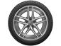 Preview: E-Klasse Junge Räder Winterkomplettrad AMG 5-Doppelspeichen-Rad Tantalgrau Glanzgedreht 275/35 R19 100V XL Pilot Alpin 5 MO Q440141512640G2