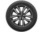 Preview: 5-Doppelspeichen-Rad Schwarz Glanzgedreht 255/50 R18 106V XL Bridgestone Blizzak LM001 MO