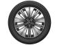 Preview: 5-Speichen-Rad Schwarz Glanzgedreht 235/55 R19 105H XL Bridgestone Blizzak LM005 MO