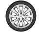 Preview: 10-Speichen-Rad Vanadiumsilber 205/65 R16 107/105(103)T C Continental VanContact Winter
