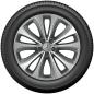 Preview: GLE Winterkomplettrad 5-Doppelspeichen-Rad 255/50 R19 107V XL Pirelli Scorpion Winter MO GLE Baureihe 167 Q44030171138A/39A