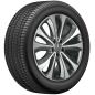 Preview: GLE Winterkomplettrad 5-Doppelspeichen-Rad 255/50 R19 107V XL Pirelli Scorpion Winter MO GLE Baureihe 167 Q44030171138A/39A