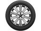 Preview: EQA Winterkomplettrad 10-Speichen-Rad Schwarz Glanzgedreht 215/60 R18 102T XL WinterContact TS 850 P MOE Baureihe 243 Q440561110060G2
