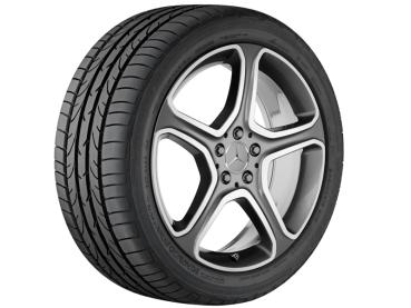 5 Speichen Felge 17 Zoll glanzgedreht Klassen: A/B/CLA    A24640119027X44 5 Speichen Felge 17 Zoll glanzgedreht Klassen: A/B/CLA    A24640119027X44