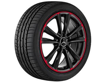 Mercedes-Benz Felge 18 Zoll in Schwarz Mercedes-Benz Felge 18 Zoll in Schwarz