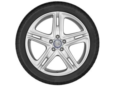 8Jx19 ET43 vanadiumsilber Felge