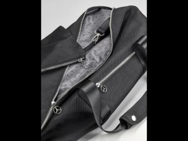 Schwarzer Weekender – Premium Reisetasche