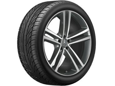 Preview: 5 Doppelspeichen Felge 21 Zoll GLE Baureihe V167 VA A1674010300647X21 Preview: Mercedes GLE V167 Felge 10Jx21 ET54