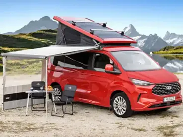 Gelenkarmmarkise für Westfalia Nugget