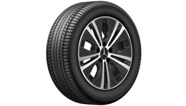 E-Klasse Junges Rad 5-Doppelspeichen Schwarz Glanzgedreht 225/55 R17 97H Pirelli W SottoZero 3 MO Q440141713860G2/3870G2
