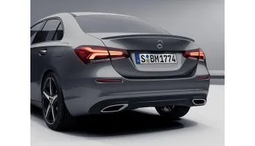 A-Klasse Zubehör: Dezenter Heckspoiler in Carbon-Optik