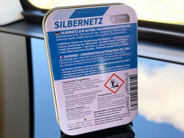 Silbernetz zur Wasserkonservierung für 60L Wassertanks