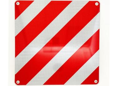 Warntafel für Italien zur Absicherung überstehender Ladung z.b Fahrradträger