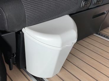 Kompakter Mülleimer für den Ford Nugget Camper von www.neils-und-kraft.shop.
