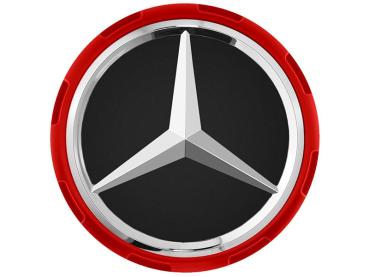 AMG Radnabenabdeckung im Zentralverschlussdesign rot A00040009003594 AMG Radnabenabdeckung im Zentralverschlussdesign rot A00040009003594