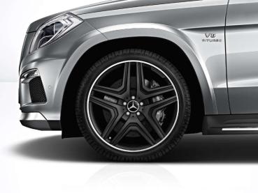 Preview: AMG 5 Doppelspeichen Felge 21 Zoll GLE Baureihe W166 A16640114007X71
