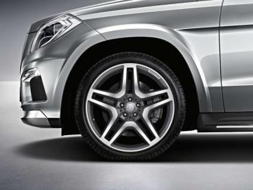 Preview: AMG 5 Doppelspeichen Felge 21 Zoll GLS Baureihe X166 A16640125027X25
