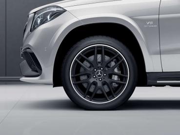 Preview: AMG Leichtmetallfelge im Kreuzspeichen Design 21 Zoll GLS Baureihe X166 A16640128007X71