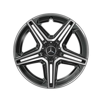 GLE AMG Baureihe 167 5-Doppelspeichen-Rad, 50,8 cm 20 Zoll glanzgedreht A16740132007X23 GLE AMG Baureihe 167 5-Doppelspeichen-Rad, 50,8 cm 20 Zoll glanzgedreht A16740132007X23