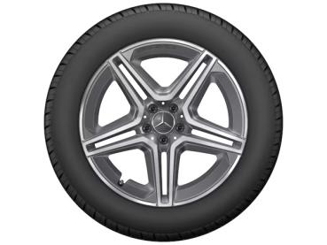 Glanzgedrehte AMG Felge 9Jx20 ET44 in Tremolit-Metallic Glanzgedrehte AMG Felge 9Jx20 ET44 in Tremolit-Metallic