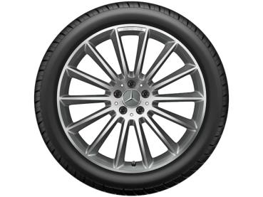 AMG Leichtmetallrad 21 Zoll titangrau glanzgedreht AMG Leichtmetallrad 21 Zoll titangrau glanzgedreht