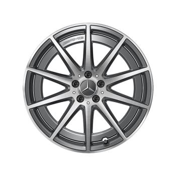 GLE Baureihe 167 AMG 10-Speichen-Rad, 50,8 cm (20 Zoll), glanzgedreht A16740140007Y51