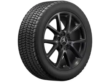 Original Mercedes-Benz Felge 17 Zoll  CLA Baureihe C178, Schwarz - A17440128007X43