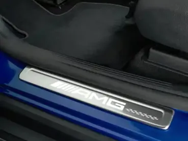 Preview: AMG-Wechselcover für beleuchtete Einstiegsleiste, vorne, 2-fach - A1746803802