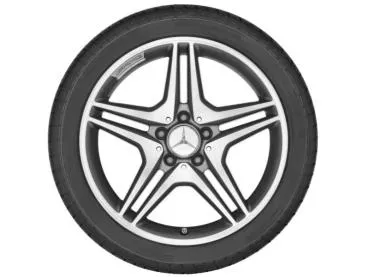 AMG 5 Doppelspeichen Felge 18 Zoll GLA Baureihe X156 A17640101007X21