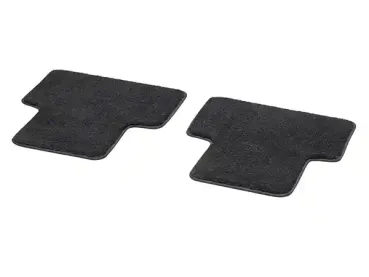 Veloursmatten EXCLUSIV, Satz mit Kardantunnelmatte, 3-teilig - A17868095009K26