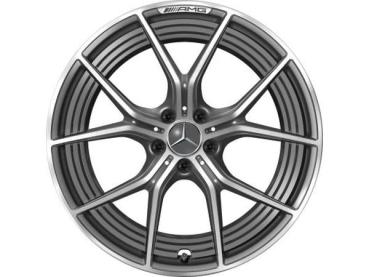 AMG Schmiederad im Kreuzspeichen-Design 21 Zoll glanzgedreht A1924001900