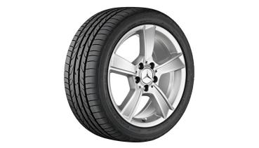 5-Speichen-Rad, 43,2 cm (17 Zoll) Baureihe C/S/W 204 A20440190029765 5-Speichen-Rad, 43,2 cm (17 Zoll) Baureihe C/S/W 204 A20440190029765