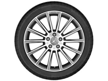 AMG Vielspeichen-Rad 19 Zoll, glanzgedreht