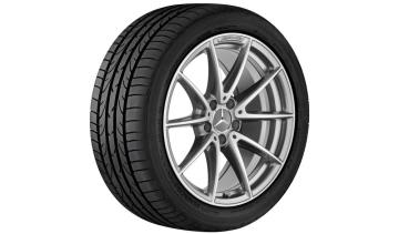 AMG 10-Speichen-Rad, 45,7 cm (18 Zoll), glanzgedreht Baureihe A/C 205 A20540157007X21