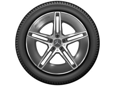 Original AMG 5-Doppelspeichen-Rad in Tantalgrau für Mercedes E-Klasse 214