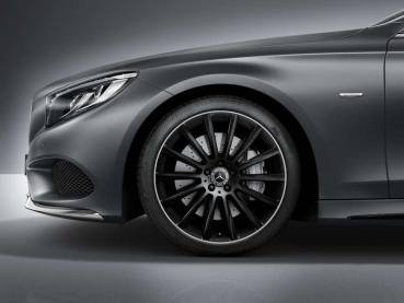 AMG Vielspeichen Felge 20 Zoll S-Klasse Baureihe 222 Felgenhorn glanzgedreht A22240105007X72