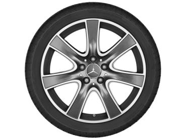 Mercedes 245/50 R18 Grau Himalaya