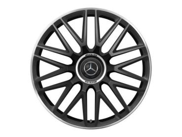 AMG Schmiederad im 10-Speichen-Design 21 Zoll Felgenhorn glanzgedreht A23240129007X71