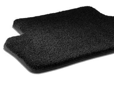 Veloursmatten EXCLUSIV, Schwarz, Fond, 3-teilig für CLE C236 - A23668033019K26