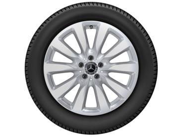 Original Mercedes-Benz 10-Speichen-Leichtmetallfelge 19 Zoll in Vanadiumsilber, passend für GLC Modelle, Artikelnummer A2534010900647X45 – hochwertige, lackierte Oberfläche mit sportlich-elegantem Design Original Mercedes-Benz 10-Speichen-Leichtmetallfelge 19 Zoll in Vanadiumsilber, passend für GLC Modelle, Artikelnummer A2534010900647X45 – hochwertige, lackierte Oberfläche mit sportlich-elegantem Design